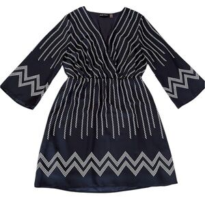 BLACK TAPE Dress. LARGE